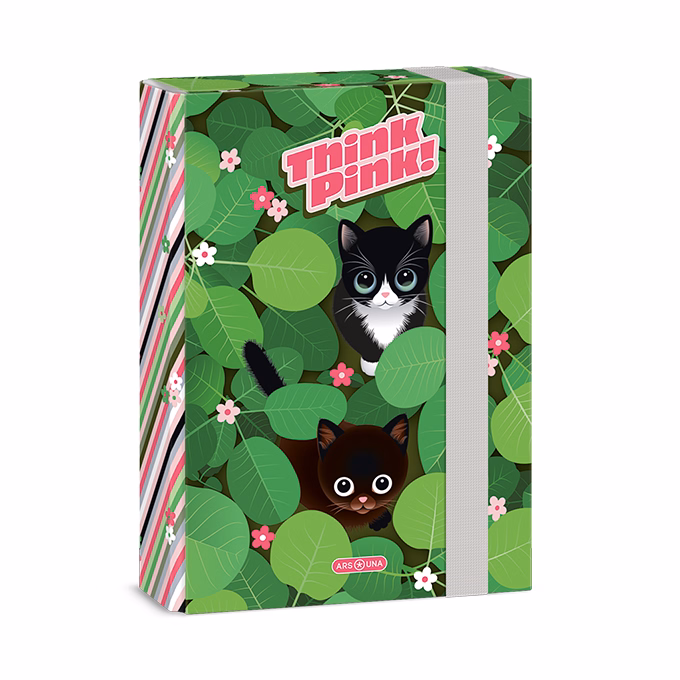 Füzetbox ARS UNA A/5 Think Pink