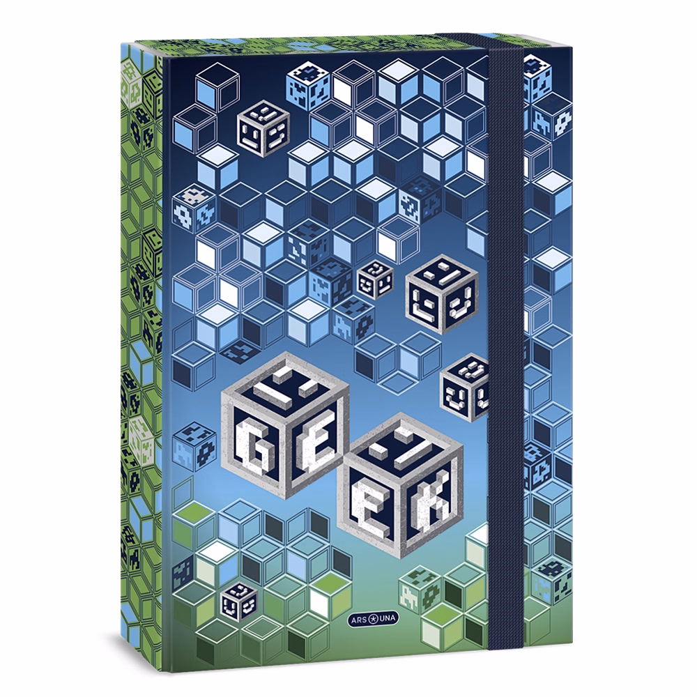 Füzetbox ARS UNA A/4 Geek 5539