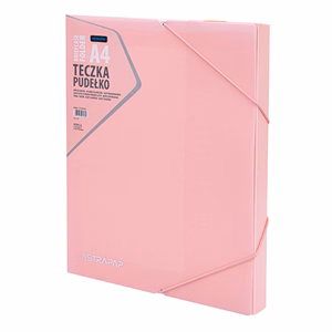 Füzetbox ASTRA PP pasztelline A/4 vegyes színekben
