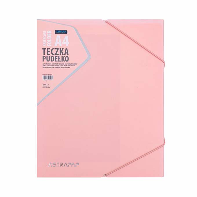Füzetbox ASTRA PP pasztelline A/4 vegyes színekben