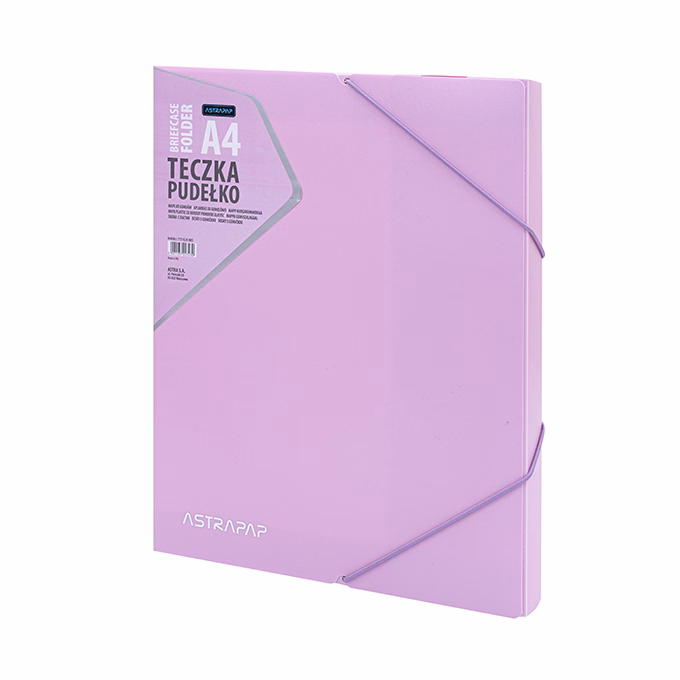 Füzetbox ASTRA PP pasztelline A/4 vegyes színekben