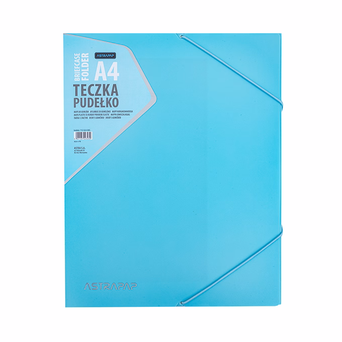 Füzetbox ASTRA PP pasztelline A/4 vegyes színekben