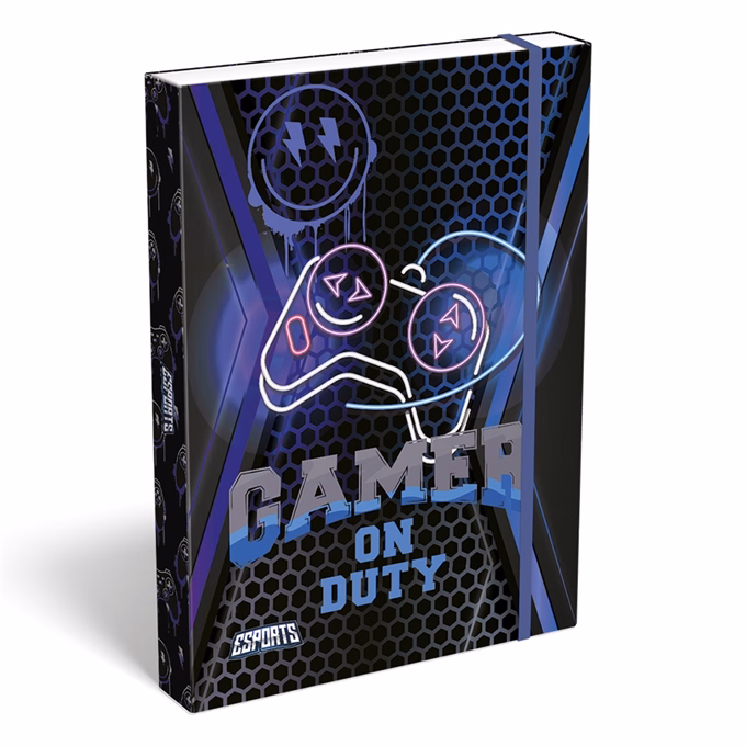 Füzetbox LIZZYSULI A/4 Esport Gamer On Duty