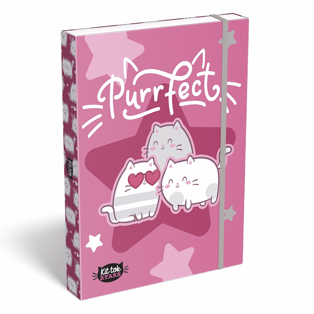 Füzetbox LIZZYSULI A/4 Kittok Stars Purrfect