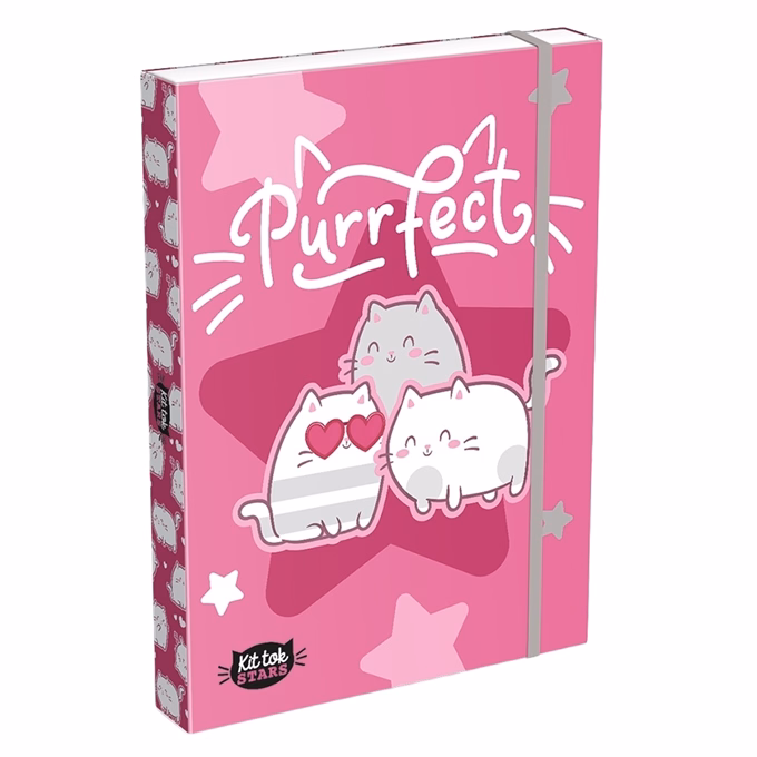 Füzetbox LIZZYSULI A/4 Kittok Stars Purrfect