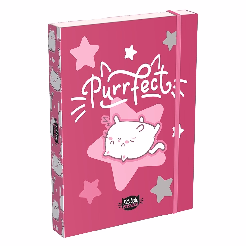 Füzetbox LIZZYSULI A/5 Ktttok stars purrfect