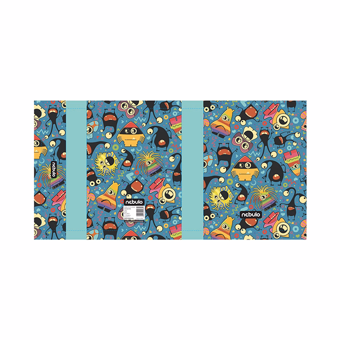Füzetbox NEBULO A/5 Vicces szörnyek