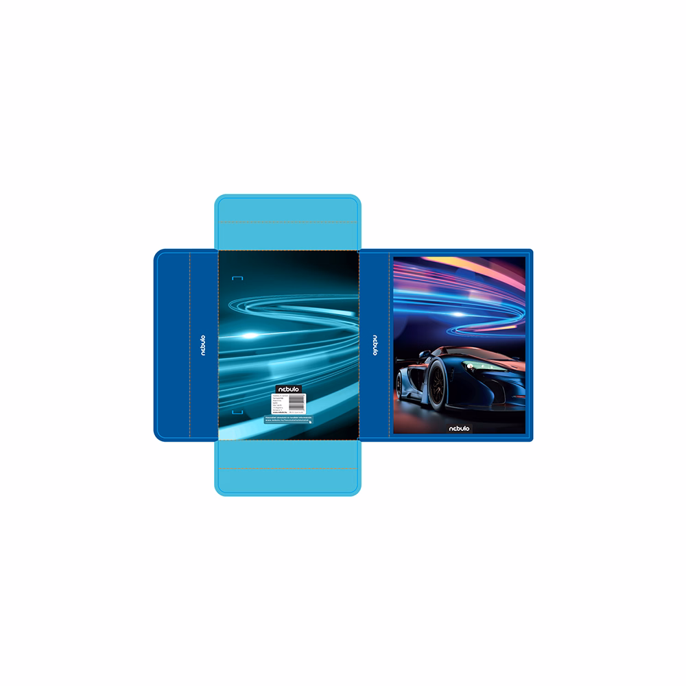 Füzetbox NEBULO A/5 hullámkarton Sportautó