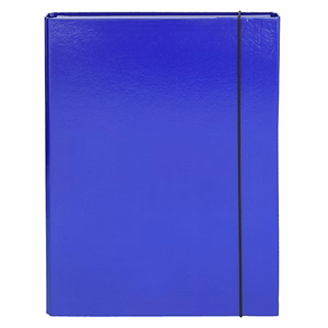 Füzetbox OPTIMA A/4 3 cm-es gerinccel sötétkék