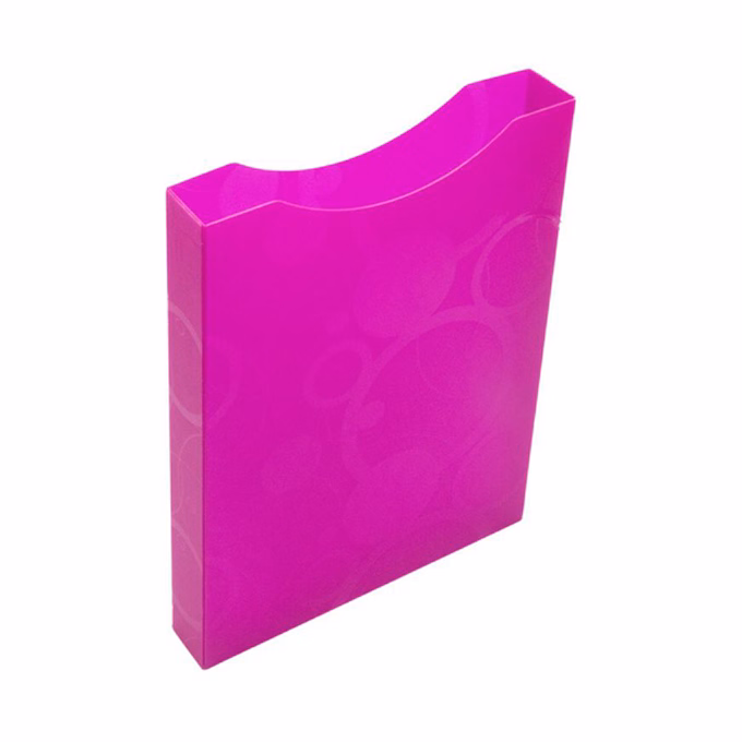 Füzetbox OXY PP A/4 nyitott neon pink