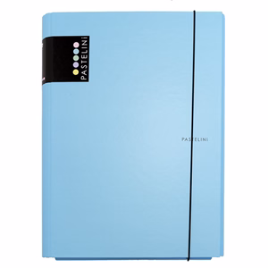 Füzetbox PASTELINI A/4 műanyag kék