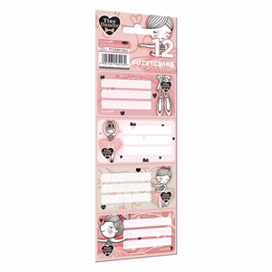 Füzetcímke LIZZYSULI 12 címke/csomag Tiny Dancer Lovely Ballerina