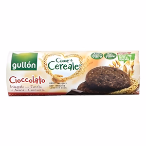 Gabonakeksz GULLON élelmi rostban gazdag csokoládéval 280 g
