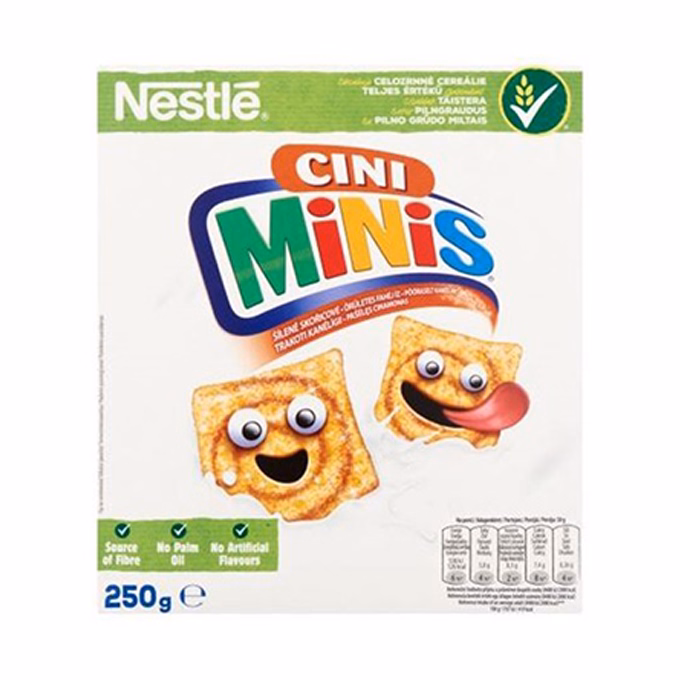 Gabonapehely NESTLÉ Cini Minis fahéjjas 250 g