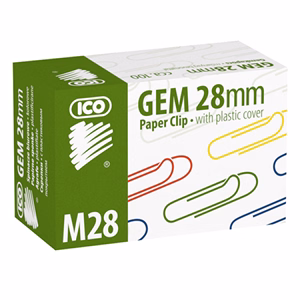 Gemkapocs ICO M28 28mm színes 100 darabos