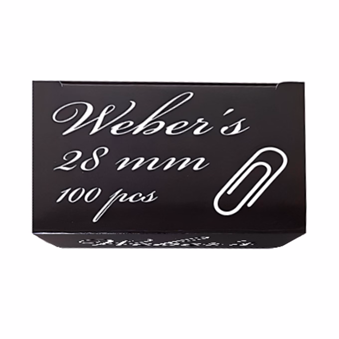 Gemkapocs WEBER`S 28mm nikkel 100 darabos