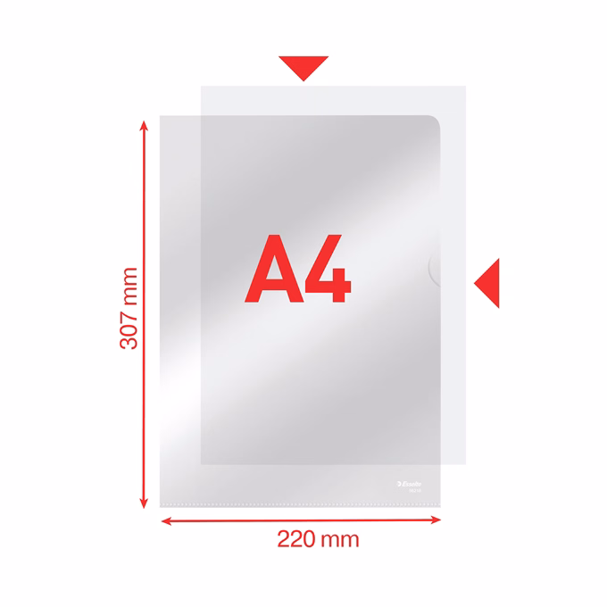 Genotherm "L" ESSELTE A/4 105 mikron luxus víztiszta 100 darabos