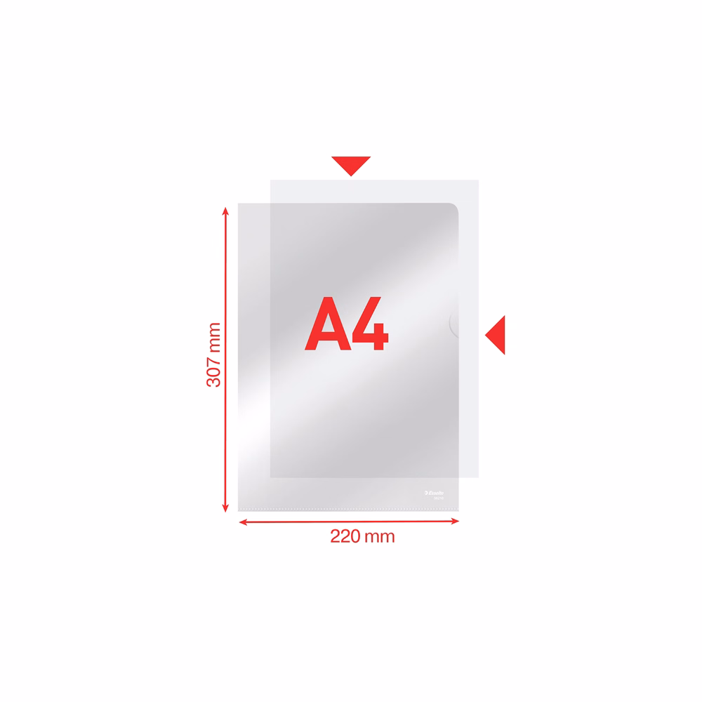 Genotherm "L" ESSELTE A/4 105 mikron luxus víztiszta 100 darabos