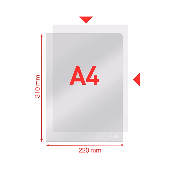 Genotherm "L" ESSELTE A/4 150 mikron luxus víztiszta 25 darabos