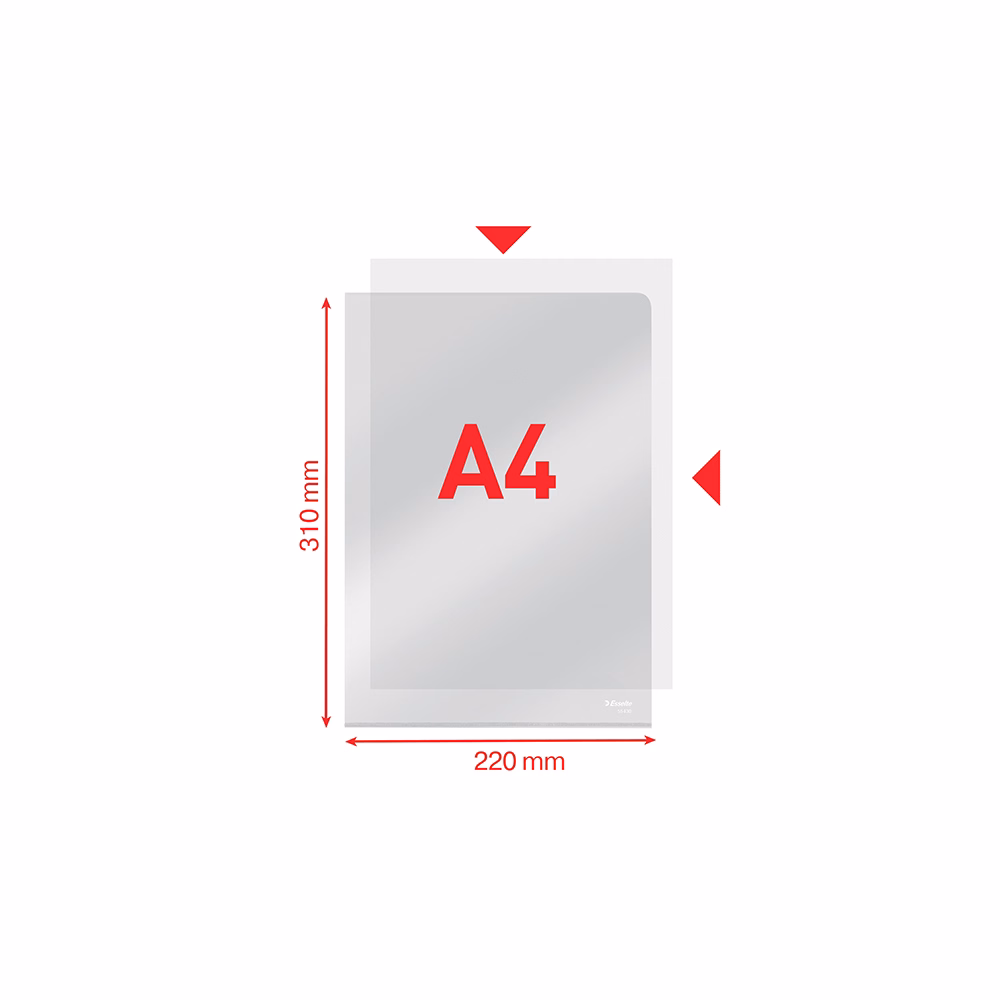 Genotherm "L" ESSELTE A/4 150 mikron luxus víztiszta 25 darabos