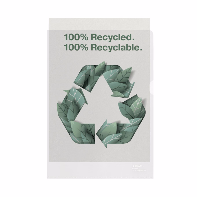 Genotherm "L" ESSELTE Recycled  A/4 100 mikron narancsos 100 darabos