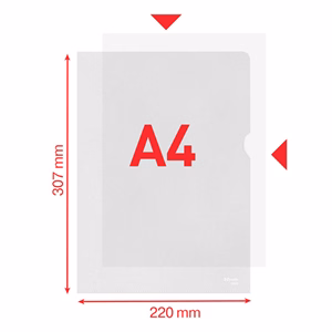 Genotherm "L" ESSELTE Standard  A/4 115 mikron narancsos 10 darabos