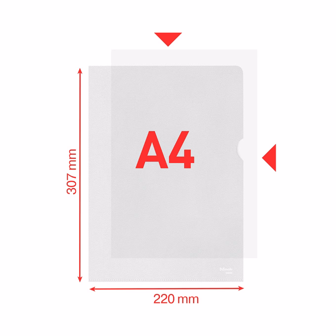 Genotherm "L" ESSELTE Standard  A/4 115 mikron narancsos 10 darabos