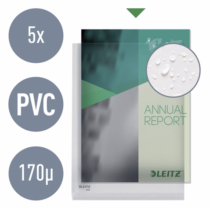 Genotherm "L" LEITZ Jumbo A/4 maxi 170 mikron 5 darabos