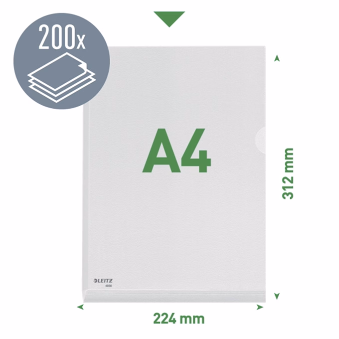 Genotherm "L" LEITZ Jumbo A/4 maxi 170 mikron 5 darabos