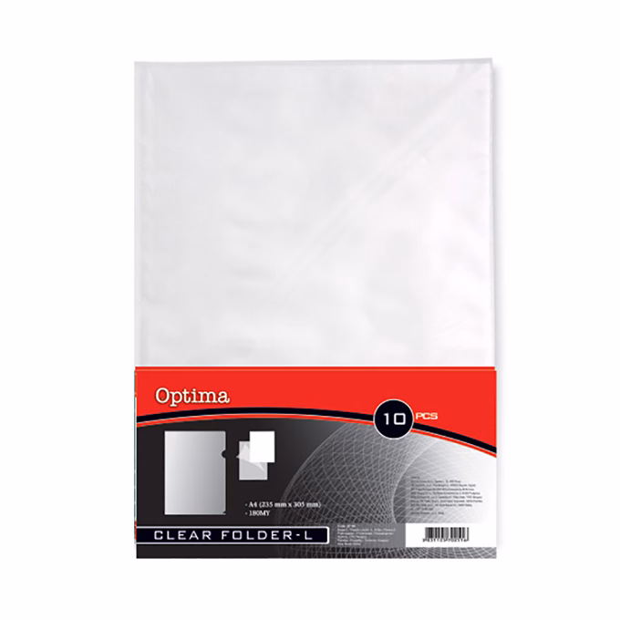 Genotherm "L" OPTIMA A/4 160 mikron víztiszta 10 darabos