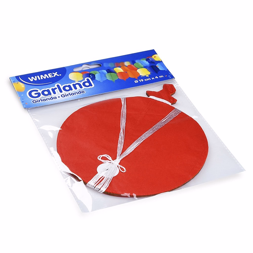 Girland JUNIOR színes papír 4 m