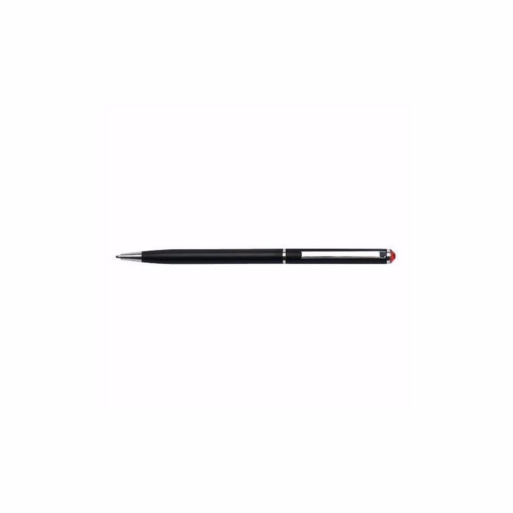 Golyóstoll ART CRYSTELLA fehér slim topáz sárga SWAROVSKI® kristállyal 0,7mm kék
