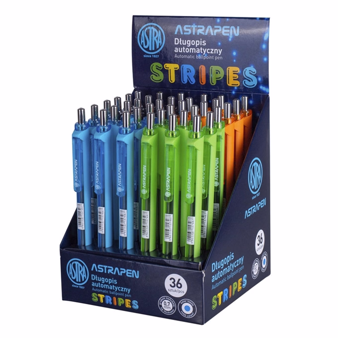 Golyóstoll ASTRA PEN Stripes 0,7 mm
