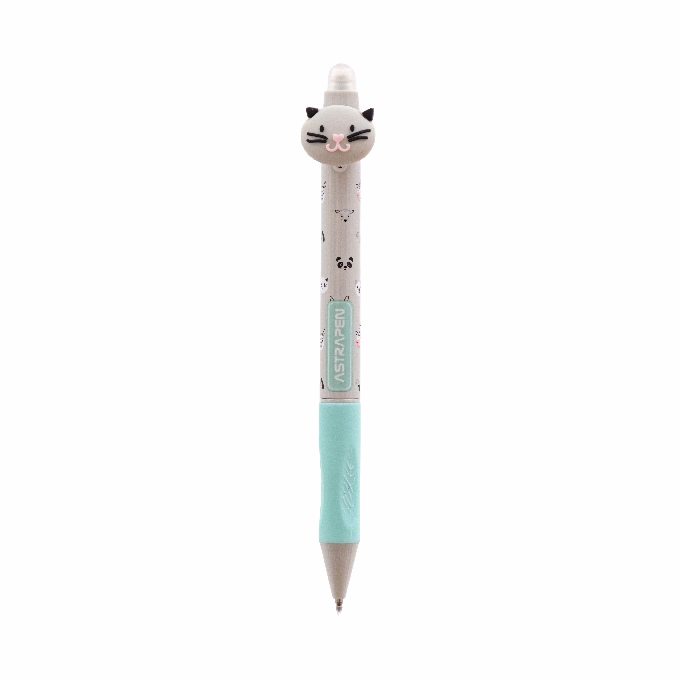 Golyóstoll ASTRA PEN radírozható animals 0,5 mm