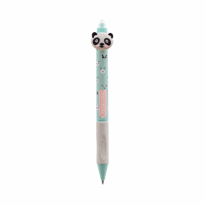 Golyóstoll ASTRA PEN radírozható animals 0,5 mm