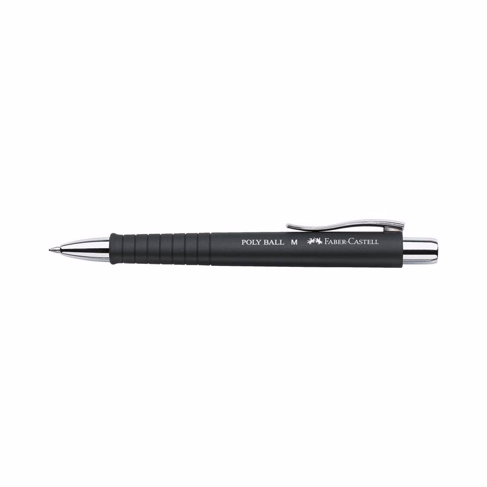 Golyóstoll FABER-CASTELL Poly Ball fekete M