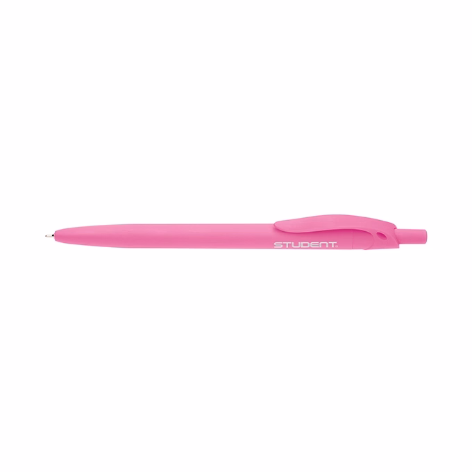 Golyóstoll ICO Student pink testű 0,7 mm írásszín kék