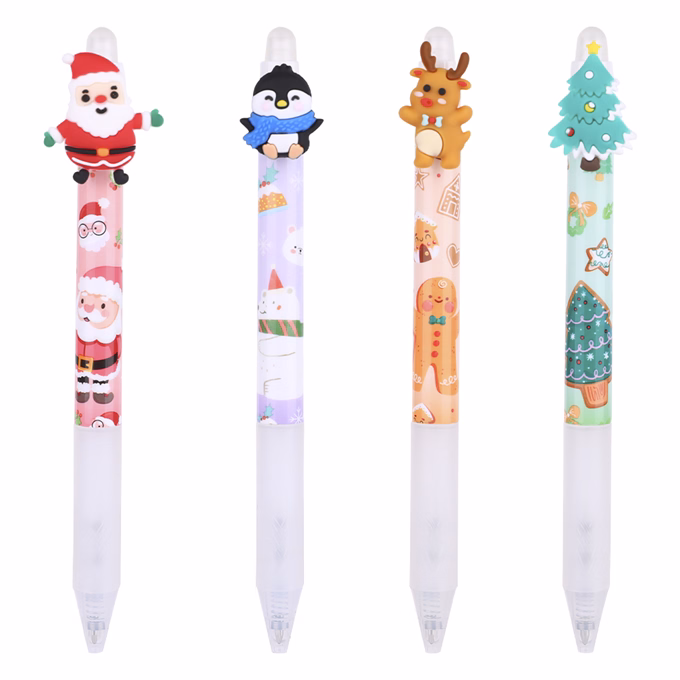 Golyóstoll NEBULO nyomógombos 0,5mm karácsony 5