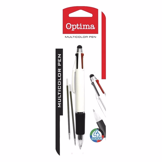 Golyóstoll OPTIMA 5 IN 1 négyszínű