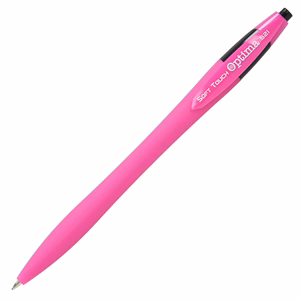 Golyóstoll OPTIMA nyomógombos 521 pink