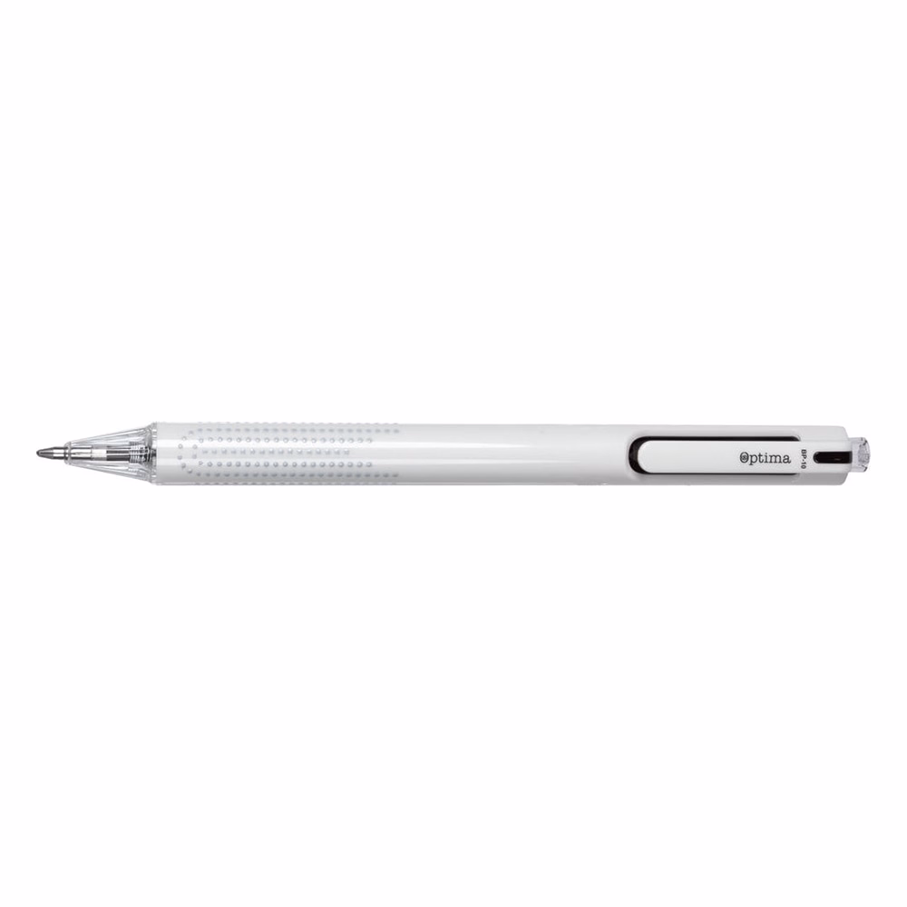 Golyóstoll OPTIMA nyomógombos Stella 1,0 mm fekete