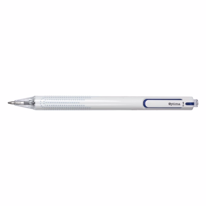 Golyóstoll OPTIMA nyomógombos Stella 1,0 mm kék