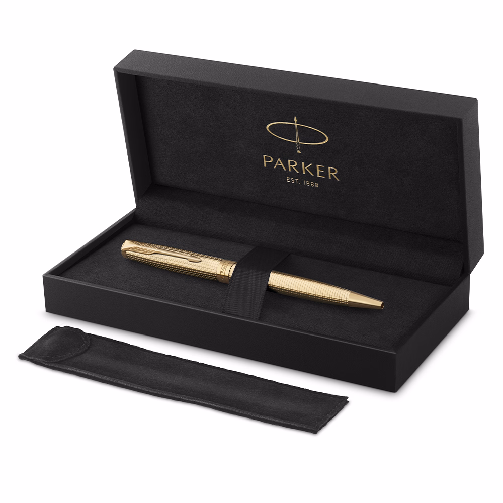 Golyóstoll PARKER Royal Sonnet special cizellált arany arany klipsz