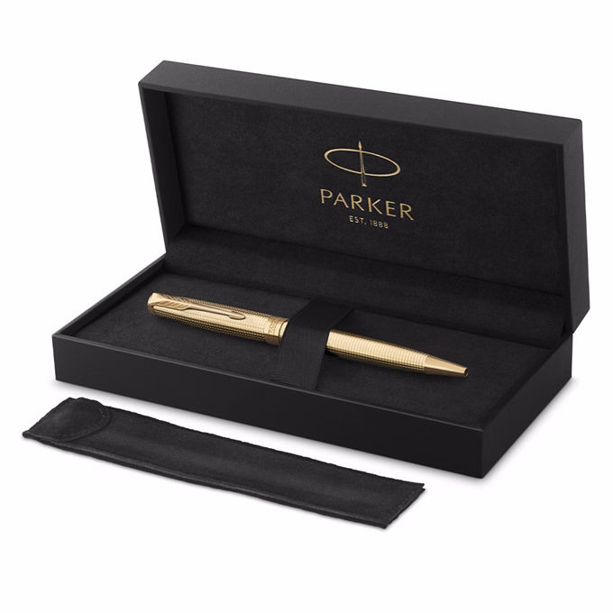 Golyóstoll PARKER Royal Sonnet special cizellált arany arany klipsz