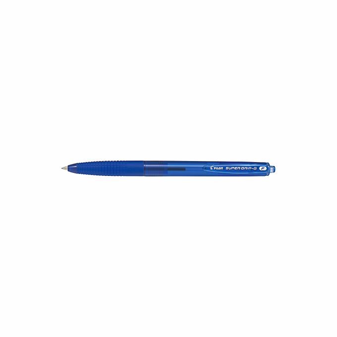 Golyóstoll PILOT Super Grip G Fine nyomógombos kék