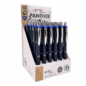 Golyóstoll SPOKO 0161 ReLeaf Panther fekete test Golyóstoll SPOKO 0161 ReLeaf Panther fekete test
