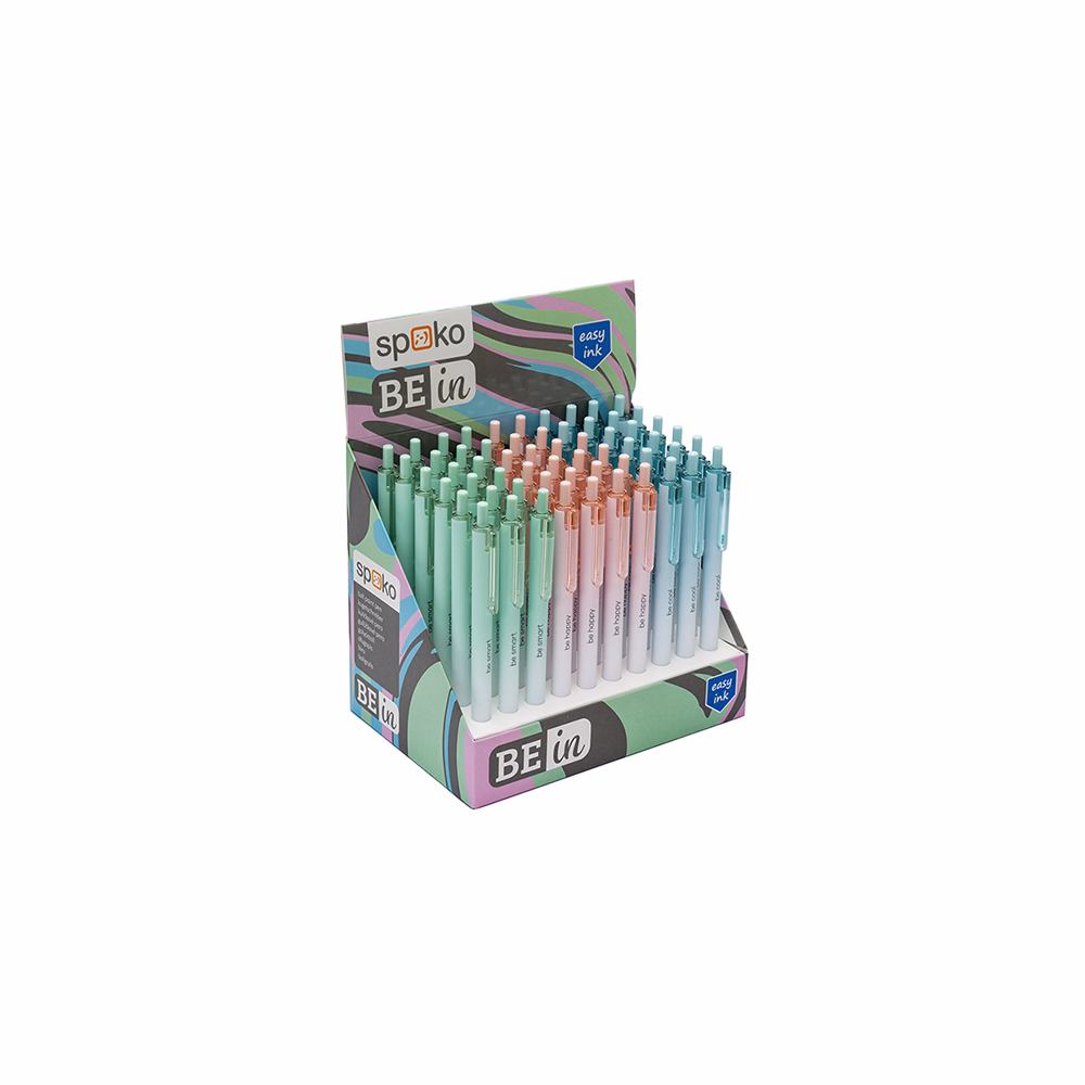 Golyóstoll SPOKO 0168 Bein Pasztell