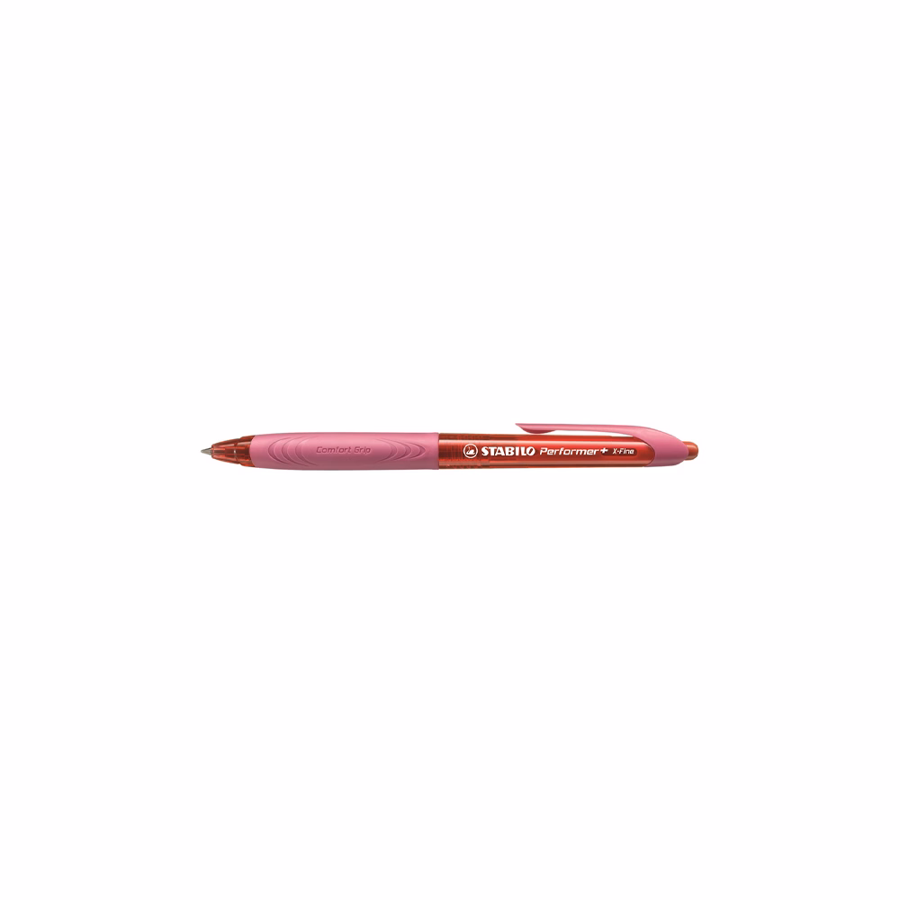 Golyóstoll STABILO Performer+ 328XF piros/piros