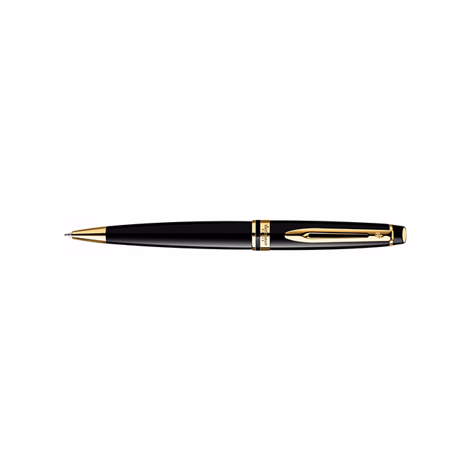 Golyóstoll WATERMAN Expert III. lakk fekete arany klipsz