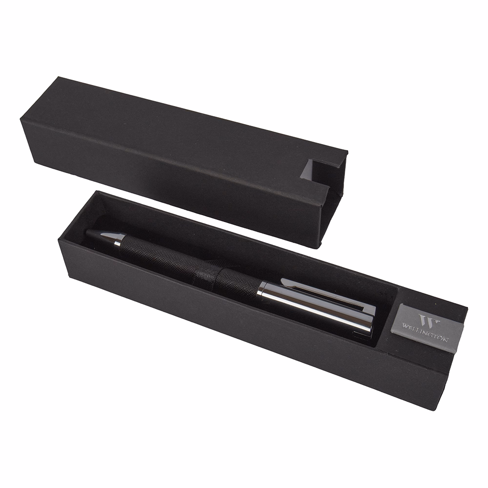 Golyóstoll WELLINGTON Cortina fekete díszdobozban